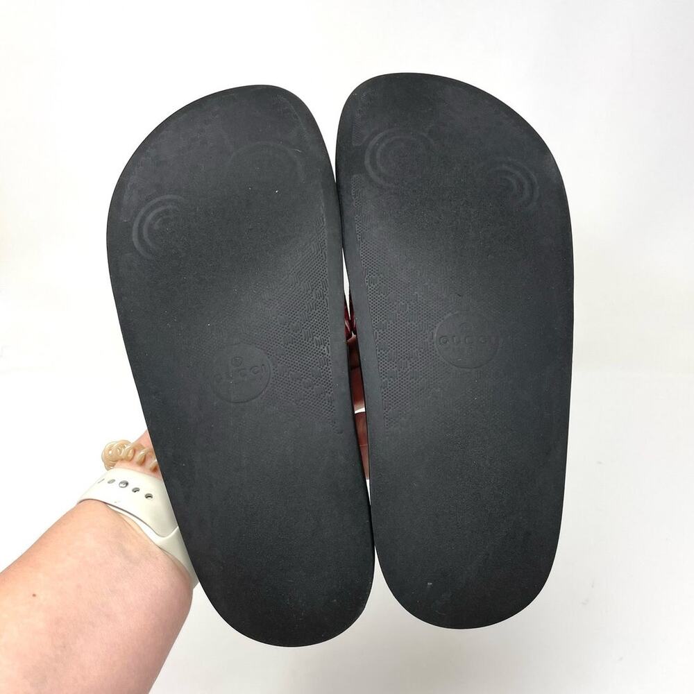 SOLD Gucci GG Blooms Supreme Floral Slide Slip On Sandal EU 36 - Picture 9 of 13